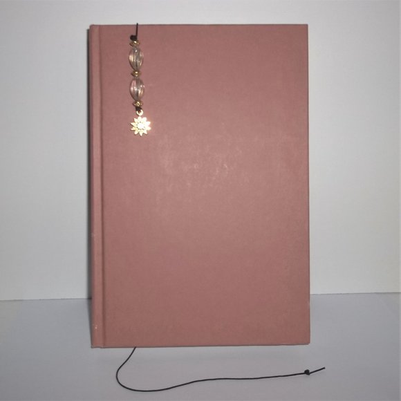 New! Bookmark Gold and Clear Beaded Book Thong Marker Bookmarker Gift Idea 8178 - Picture 2 of 10